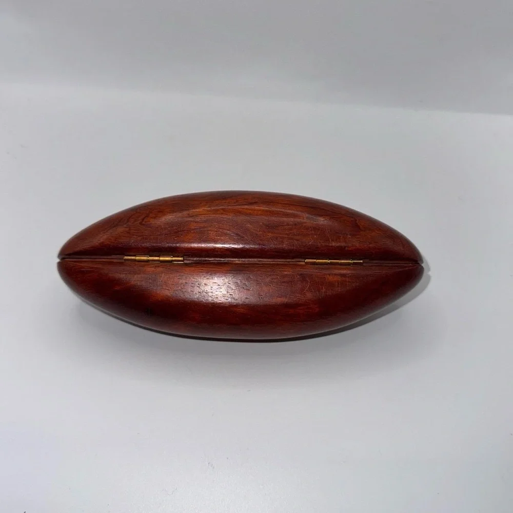 SBC Cotton Bowl Classic Rosewood Pen Set - Rosewood Pen and Football Holder